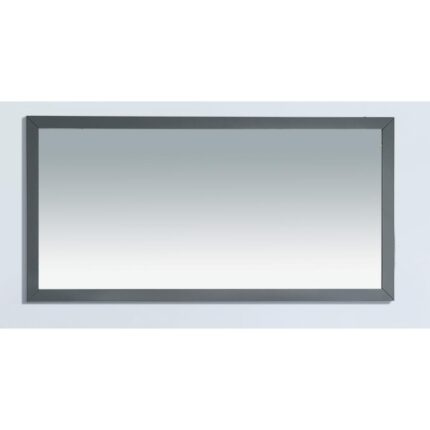 Fully Framed 60″ Grey Mirror – Laviva