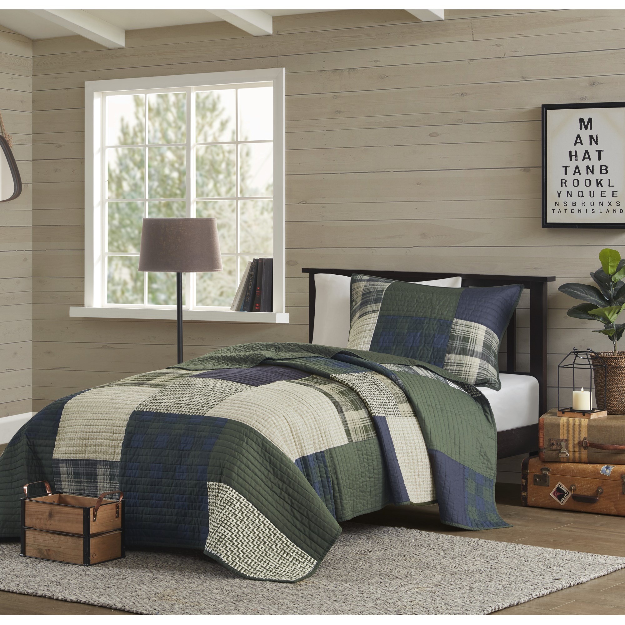 Mill Creek Oversized Cotton Quilt Set