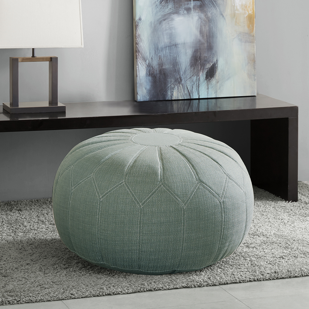 Kelsey Round Pouf Ottoman