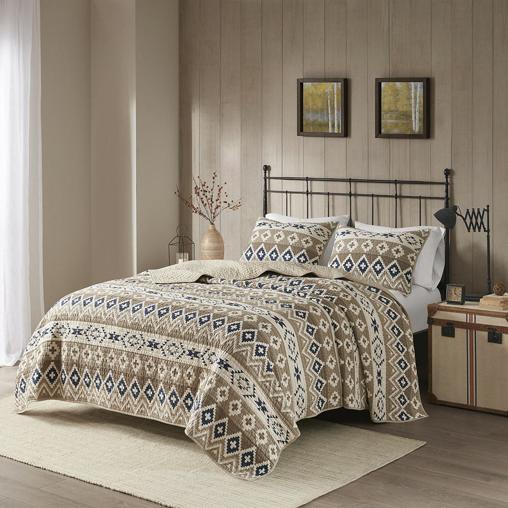 Montana Printed Cotton Oversized Quilt Mini Set