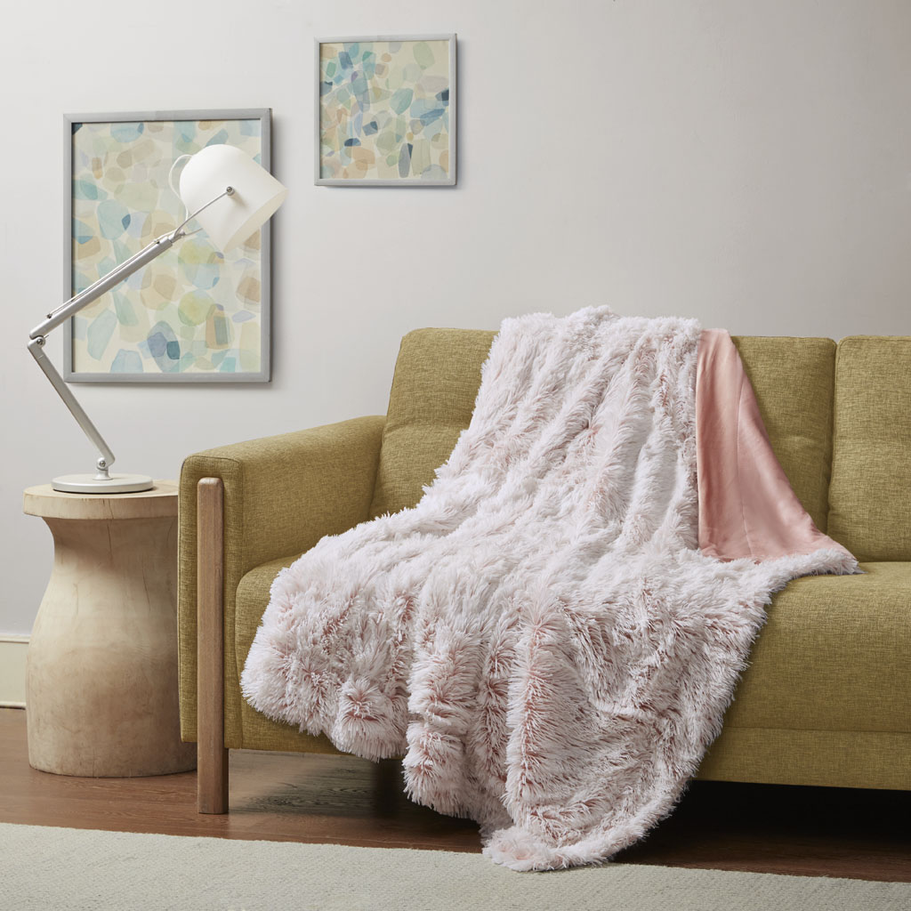 Emma Shaggy Faux Fur Throw