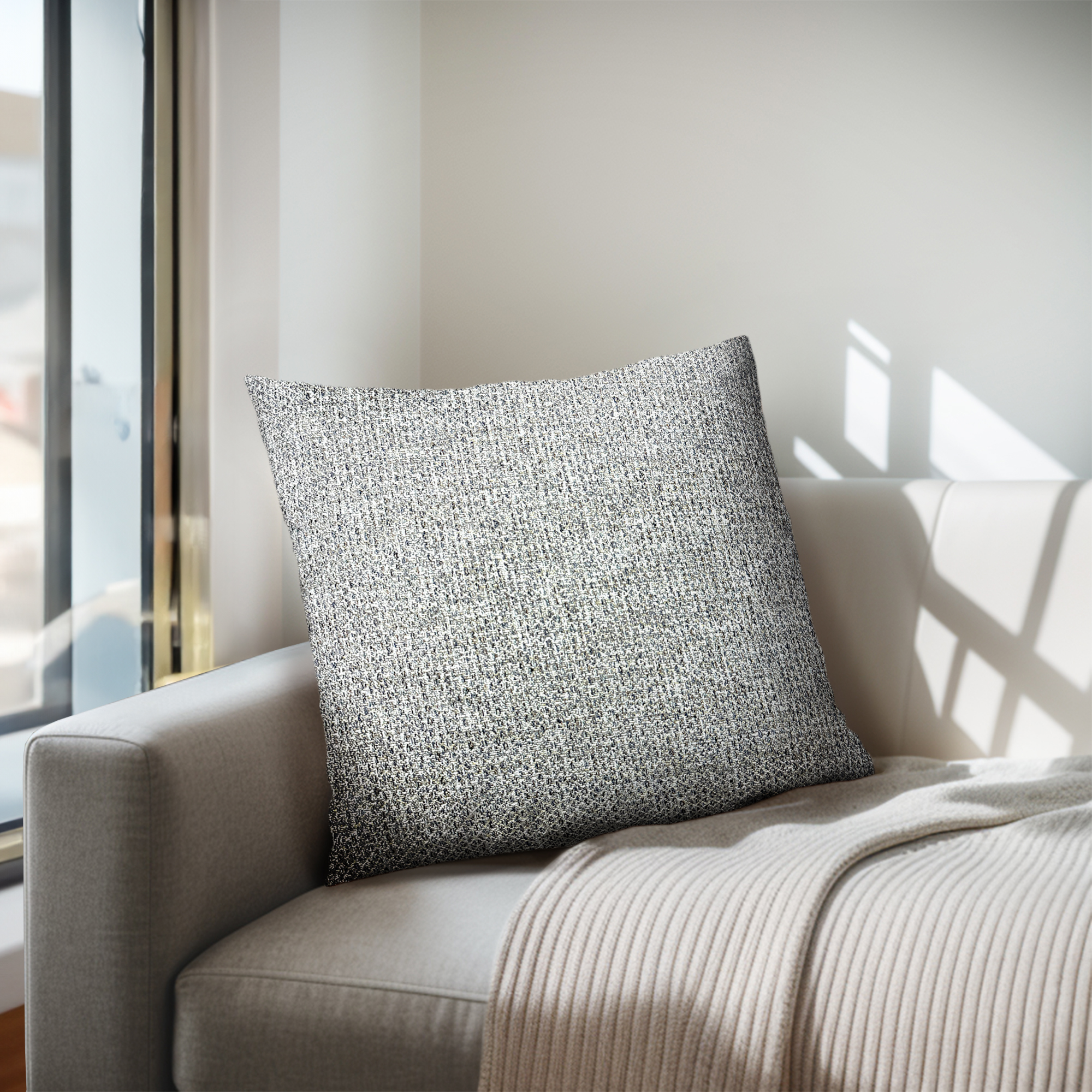 Zoe Solid Square Pillow