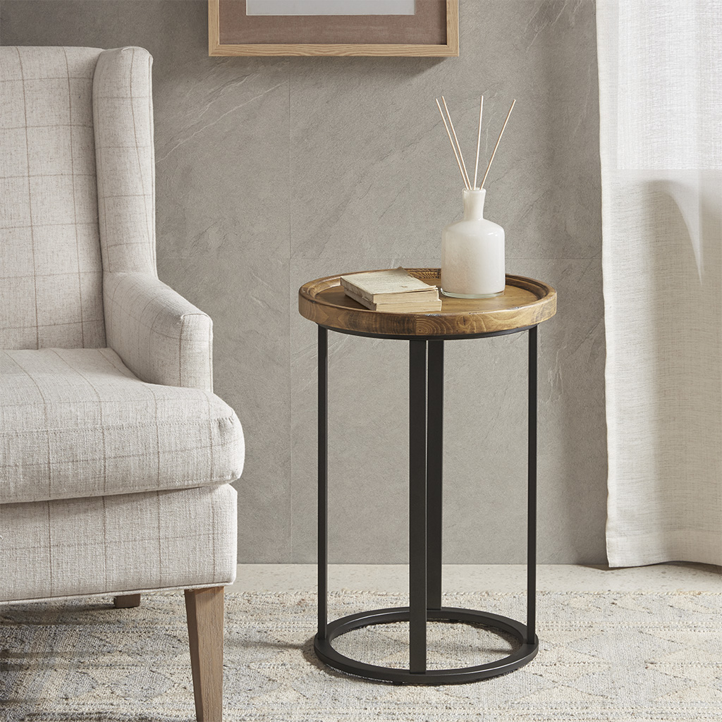 Irisa Round Accent Table