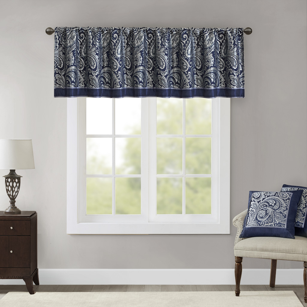 Aubrey Jacquard Window Valance