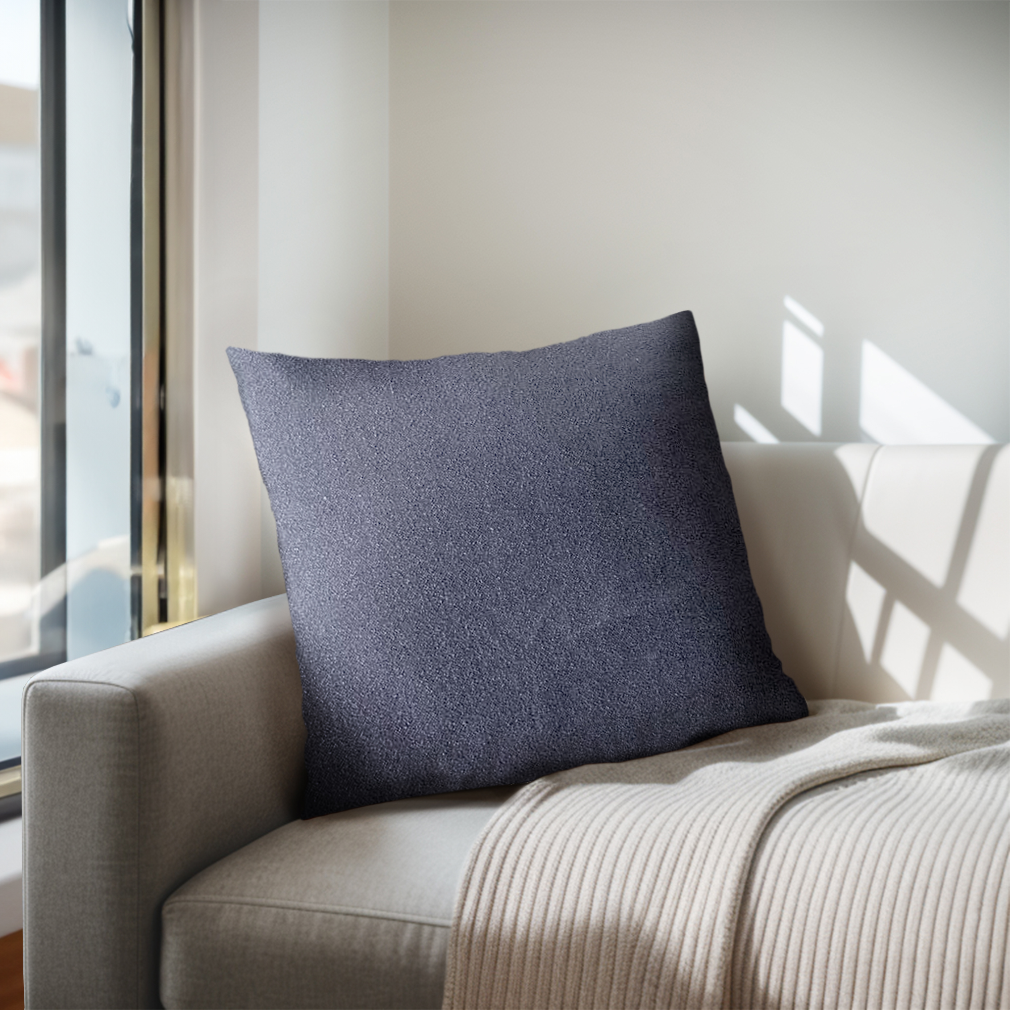 Harper Solid Square Pillow