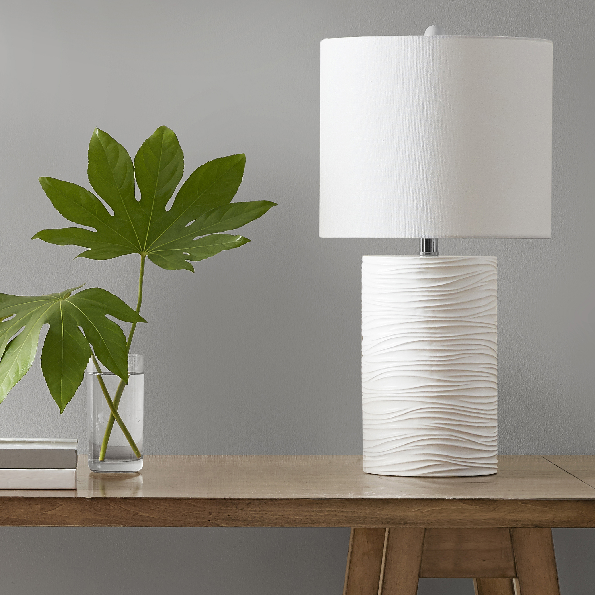 Crewe Textured Resin Table Lamp