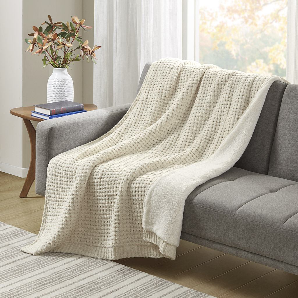 Rowan Waffle Knit Chenille Throw