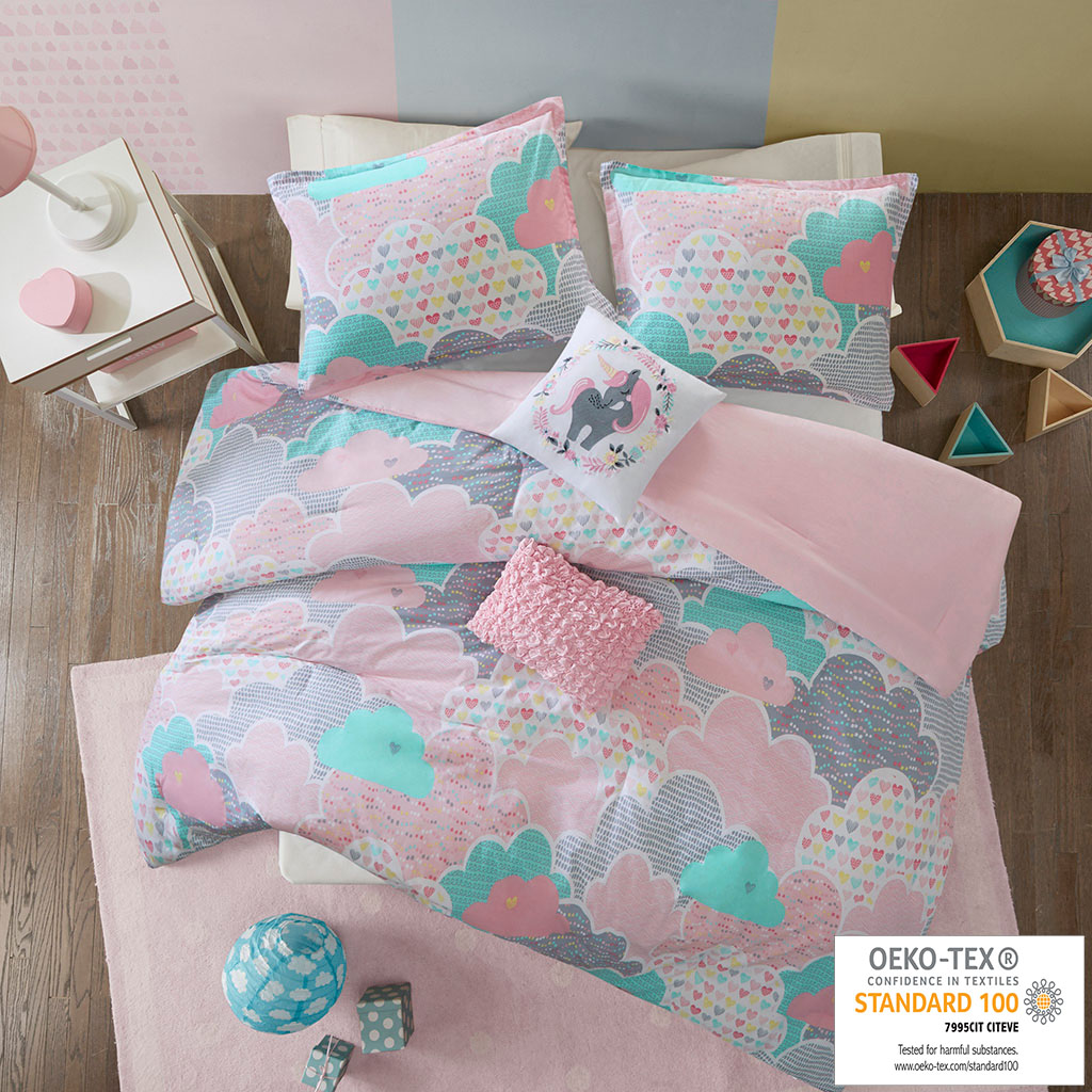 Cloud Cotton Printed Comforter Set