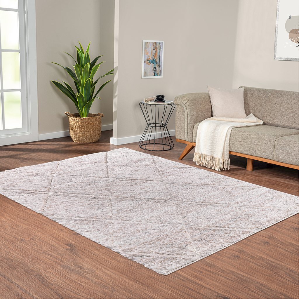 Sophie Talas Trellis Area Rug in Cream