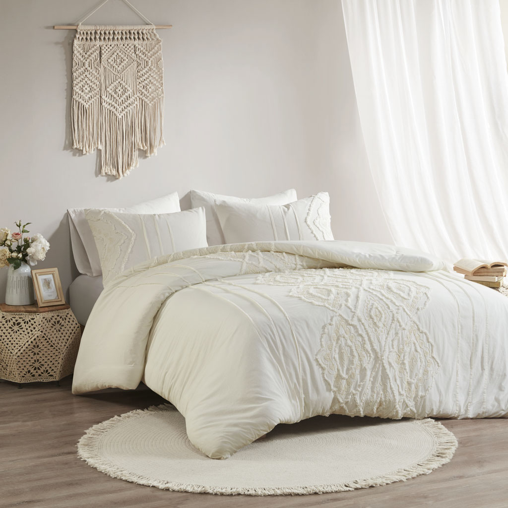 Margot 3 Piece Cotton Comforter Set