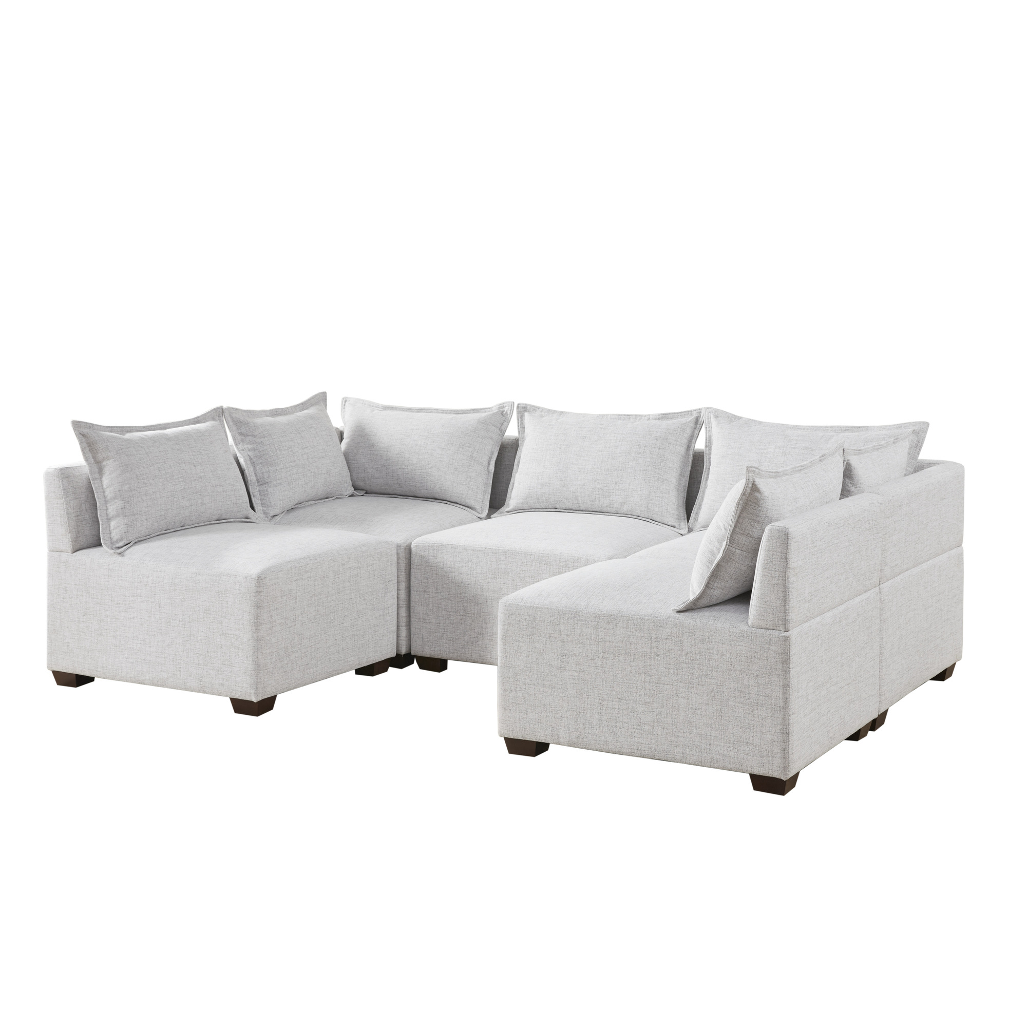 Molly 5-Piece Modular U-Shape Sofa