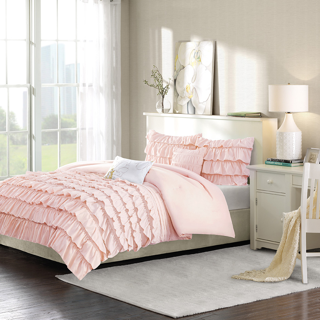 Waterfall Ruffle Comforter Set