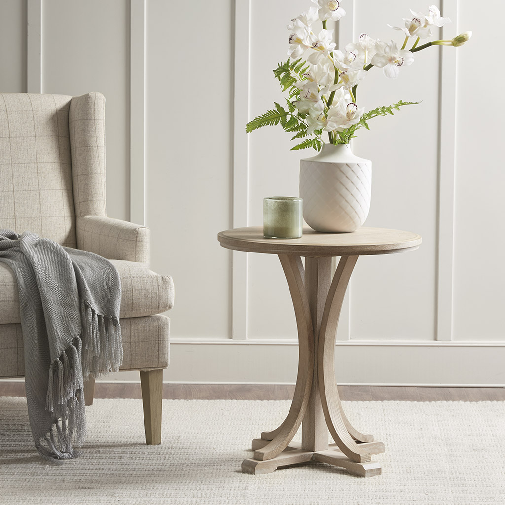 Fatima Round Accent Table