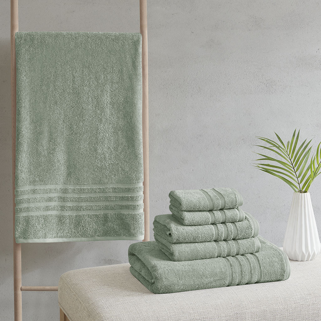 Nurture Sustainable Antimicrobial Bath Towel 6 Piece Set